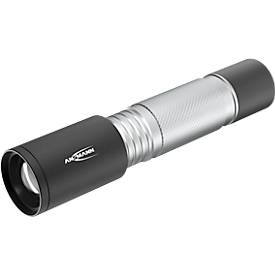 LED-Taschenlampe Ansmann Daily Use 270B, 275 lm, 96 Meter Reichweite, stufenlose Fokussierung, Handschlaufe, inkl. Batterien, ⌀ 31 × H 131,5 mm