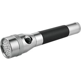 LED Taschenlampe Metmaxx® MegaPowerMulti, 45 LEDs, Multifunktionsschalter, inkl. Etui, Lasergravur o. Tampondruck