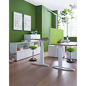 LED Tischklemmleuchte dotlux STLYEbutler table, dimmbar, bes. für höhenverstellbare Schreibtische geeignet, 10200 lm