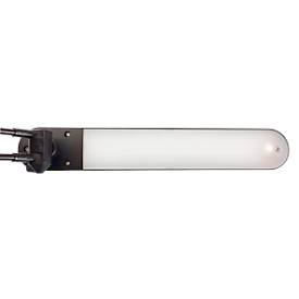 LED-Tischleuchte MAMBOLED, 7 W, 665 lm, mit Diffusor, dreh-u. neigbar, Sockel + Klemme, schwarz