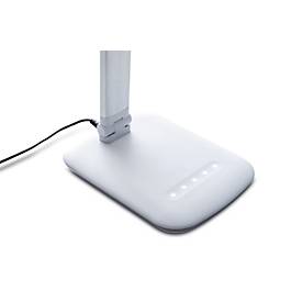 LED Tischleuchte Maul MAULjazzy, Touch-Dimmer 5-fach, mit USB-Aufladefunktion, 410 lm, weiß