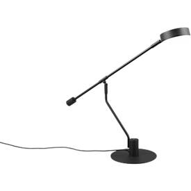 LED-Tischleuchte Trio Manduro, 6 W, 560 lm, 2700-6500 K, dimmbar, höhenverstellbar, neigbar, B 580 x H 640 mm, Metall und Acryl, schwarz