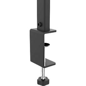 LED-Tischleuchte UNILUX Strata, 19 W, 2046 lm, 3000-6500 K, dimm- & schwenkbar, schwarz