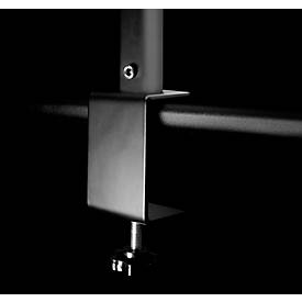 LED-Tischleuchte UNILUX Strata, 19 W, 2046 lm, 3000-6500 K, dimm- & schwenkbar, schwarz