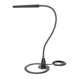 LED-Tischleute Bauer & Böcker Comet, 10 W, 960 lm, 2700-5500 K, dimmbar, neigbar, Gestensteuerung, L 750 mm, Aluminium, schwarz-grau