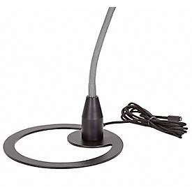 LED-Tischleute Bauer & Böcker Comet, 10 W, 960 lm, 2700-5500 K, dimmbar, neigbar, Gestensteuerung, L 750 mm, Aluminium, schwarz-grau
