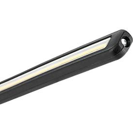 LED-Werkstattleuchte Ansmann IL700R, 700 Lumen (Hauptleuchte), 120 Lumen (Knopfleuchte), bis zu 15 h, drehbar, B 40 × T 44,5 × H 384 mm, Kunststoff