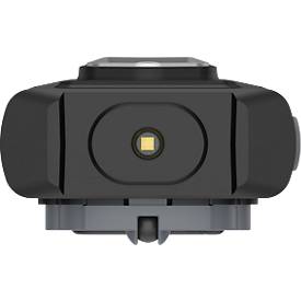 LED-Werkstattleuchte Ansmann WL 500R Pocket, 500 lm (Hauptleuchte), 180 lm (Knopfleuchte), bis zu 26 h, B 64,8 × T 40,5 × H 131 mm, schwarz