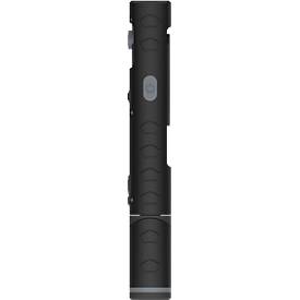 LED-Werkstattleuchte Ansmann WL1000R, 1000 lm (Hauptleuchte), 180 lm (Knopfleuchte), bis zu 46 h, B 57,5 × T 37,5 × H 256 mm, Kunststoff, schwarz