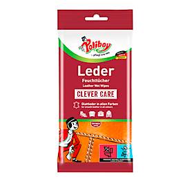 Leder-Feuchttücher POLIBOY, reinigend & pflegend, farbauffrischend, hautverträglich, PEFC, 20 Stück