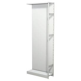Leerregal PROGRESS 500 T, Anbaufeld, mit Rückwand, H 2600 x B 960 x T 340 mm