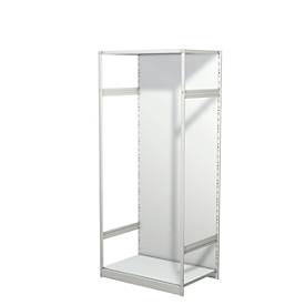 Leerregal PROGRESS 500 T, Grundfeld, mit Rückwand, H 2250 x B 960 x T 640 mm