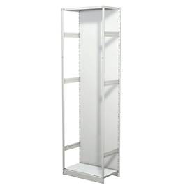 Leerregal PROGRESS 500 T, Grundfeld, mit Rückwand, H 2600 x B 750 x T 440 mm