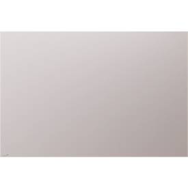 Legamaster Glasboard, mit 2 Magneten & 1 Glasboard Marker, B 1500 x T 4,4 x H 1000 mm, gehärtetes Sicherheitsglas, matt, warm grey