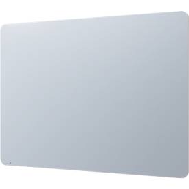 Legamaster Glasboard RC, mit 2 Magneten & 1 Glasboard Marker, B 1500 x T 4,4 x H 1000 mm, gehärtetes Sicherheitsglas, matt, chilly lake