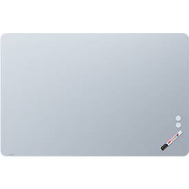 Legamaster Glasboard RC, mit 2 Magneten & 1 Glasboard Marker, B 1500 x T 4,4 x H 1000 mm, gehärtetes Sicherheitsglas, matt, chilly lake