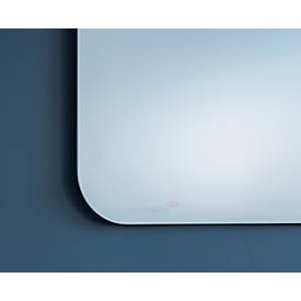 Legamaster Glasboard RC, mit 2 Magneten & 1 Glasboard Marker, B 1500 x T 4,4 x H 1000 mm, gehärtetes Sicherheitsglas, matt, chilly lake