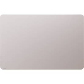 Legamaster Glasboard RC, mit 2 Magneten & 1 Glasboard Marker, B 1500 x T 4,4 x H 1000 mm, gehärtetes Sicherheitsglas, matt, warm grey