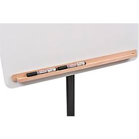Legamaster mobiles Flipchart SKETCH INFINITE, Stahl, weiß emailliert, 90 Grad drehbar, Tafel B 690 x H 1100 mm + Starterset
