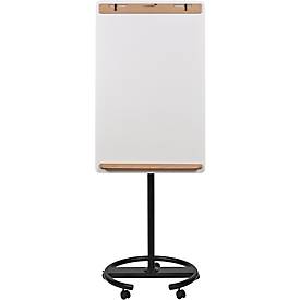 Legamaster mobiles Flipchart SKETCH INFINITE, Stahl, weiß emailliert, 90 Grad drehbar, Tafel B 690 x H 1100 mm + Starterset