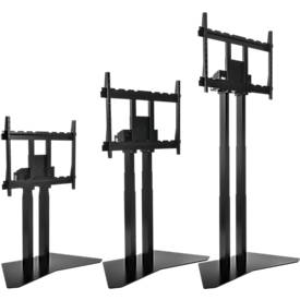 Legamaster Monitorhalterungs-Pylonensystem moTion FCS-12XL, freistehend, für 1 Monitor 55-98″/105 kg, elektrisch höhenverstellbar, Stahl schwarz