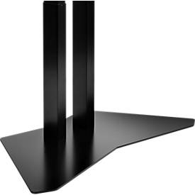 Legamaster Monitorhalterungs-Pylonensystem moTion FCS-12XL, freistehend, für 1 Monitor 55-98″/105 kg, elektrisch höhenverstellbar, Stahl schwarz