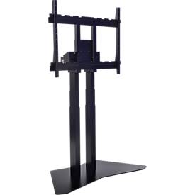 Legamaster Monitorhalterungs-Pylonensystem moTion FCS-12XL, freistehend, für 1 Monitor 55-98″/105 kg, elektrisch höhenverstellbar, Stahl schwarz