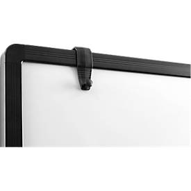 Legamaster PREMIUM mobiles Multiboard XL, Pinnboard und Whiteboard, mit Rollen, B 1200 x H 1500 mm, grau, inkl. Klick-Papierhaken