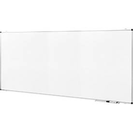 Legamaster Whiteboard PREMIUM, Hoch-/Querformat, Stahl weiß lackiert + Aluminiumrahmen, magnethaftend, Ablageschale + Zubehör, B 1800 x H 900 mm