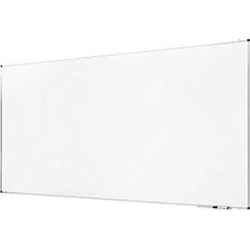 Legamaster Whiteboard PREMIUM, Hoch/Querformat, Stahl weiß lackiert + Aluminiumrahmen, magnethaftend, Ablageschale + Zubehör, B 2000 x H 1200 mm