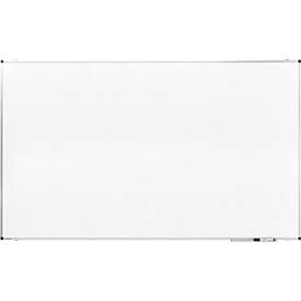 Legamaster whiteboard PREMIUM, staand/landschap, wit gelakt staal + aluminium frame, magnetisch, opbergbakje + accessoires, B 2000 x H 1200 mm
