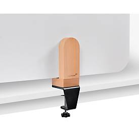 Legamaster Whiteboard-Tischtrennwand Elements, Stahl emailliert, inkl. 2 Tischklemmen, B 800 x H 600 x T 11 mm