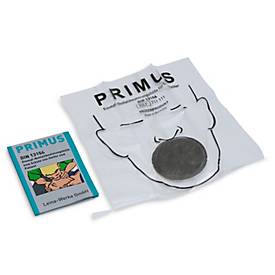 Leina-Werke PRIMUS Notfallbeatmungshilfe 13154, Einweg-Beatmungstuch, hygienisch, transparent, PE-Beutel