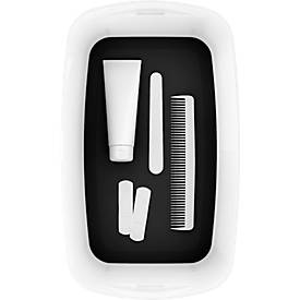 Leitz Ablagebox MyBox, DIN A5, für Utensilien, weiß/schwarz