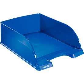 LEITZ® Ablagekorb Plus Jumbo 5233, DIN A4, 4 Stück, blau