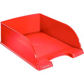 LEITZ® Ablagekorb Plus Jumbo 5233, DIN A4, 4 Stück, rot