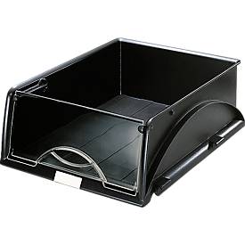 LEITZ® Ablagekorb Sorty, DIN A4, Polystyrol, schwarz