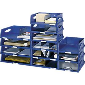 LEITZ® Ablagekorb Sorty, DIN A4 quer, Polystyrol, blau