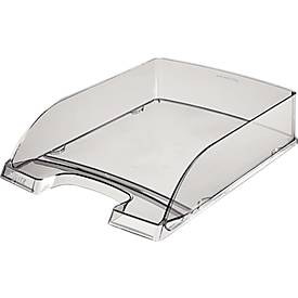 LEITZ® Ablagekorb Standard 5226, Kunststoff, 5 Stück, transparent grau