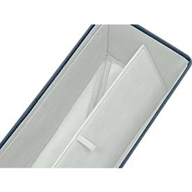 Leitz Desk Sharing Tasche, faltbar, 3 Fächer, passend für Laptops bis 18", samtgrau, 465 x 210 x 200 mm