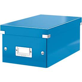 LEITZ® DVD Ablagebox Click + Store, blau