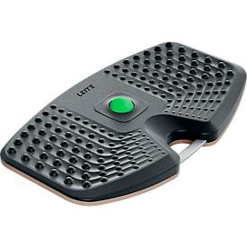 Leitz Ergo Active Balance Board, ergonomisch, für dynamisches Bewegen, um 14° geneigt, entnehmbare Massagekugel, bis 200 kg, dunkelgrau