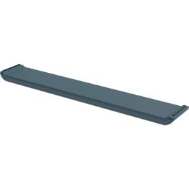 Leitz Ergo Mauspad mit Handgelenkauflage + Ergo Handgelenkauflage für Tastaturen, ergonomisch, höhenverstellbar, rutschfest, dunkelgrau