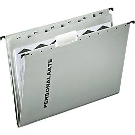 LEITZ Hängemappe, Personalakte, mit 6 Fächern, PP