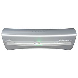 Leitz iLAM Home Office A4 – 2 Min Warm‑up, 45 s/A4, 75–125 µm, SMART‑LED, Anti‑Stau, Auto‑Off 15 min, Starterset 5×A4