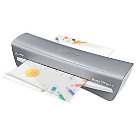 Leitz iLAM Home Office A4 – 2 Min Warm‑up, 45 s/A4, 75–125 µm, SMART‑LED, Anti‑Stau, Auto‑Off 15 min, Starterset 5×A4
