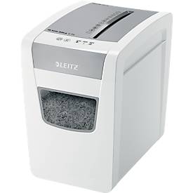 Leitz IQ Aktenvernichter , 12 Blatt, 23 l Behälter, Touch Control, leiser Betrieb,