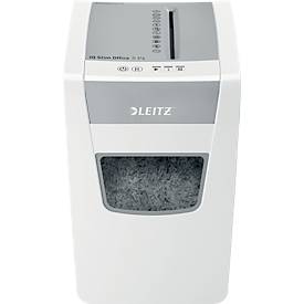 Leitz IQ Aktenvernichter , 12 Blatt, 23 l Behälter, Touch Control, leiser Betrieb,