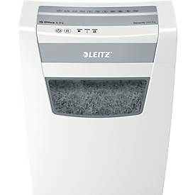 Leitz IQ Aktenvernichter , 12 Blatt 80 g/m², 23 l Behälter, Touch Control, leise, 356×238×423 mm