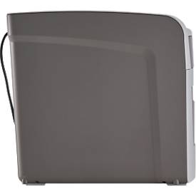 Leitz IQ Autofeed Small Office 50 Aktenvernichter P4, Vollautomatik, Partikelschnitt 4 x 30 mm, 20 l, 50 Blatt Schnittleistung, weiß